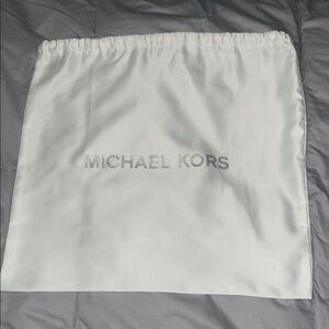 Michael Kors Kids White Dust Bag 16x14